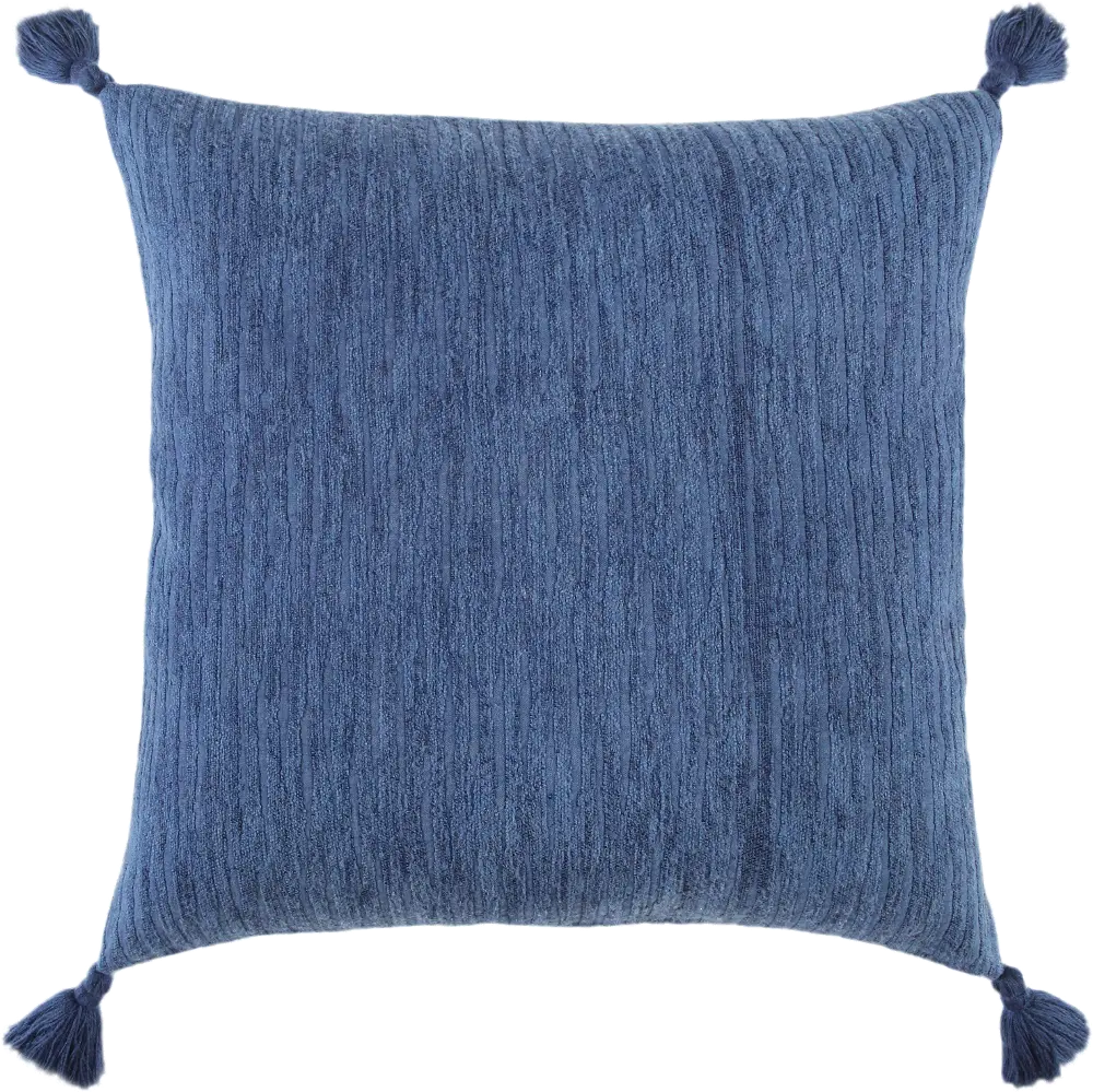 Cleo Dark Blue Accent Pillow-1