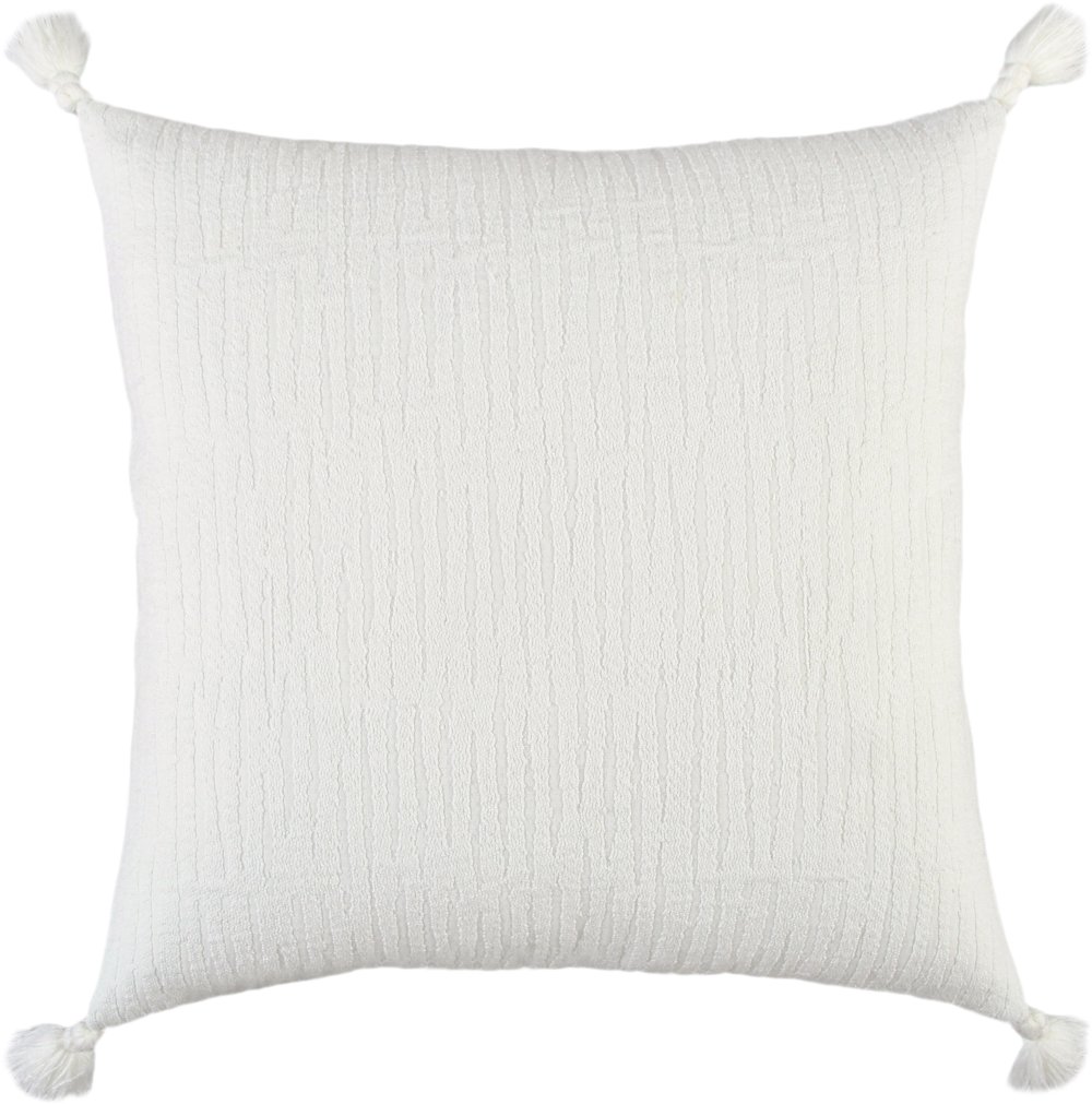 112526683 Cleo White Accent Pillow sku 112526683