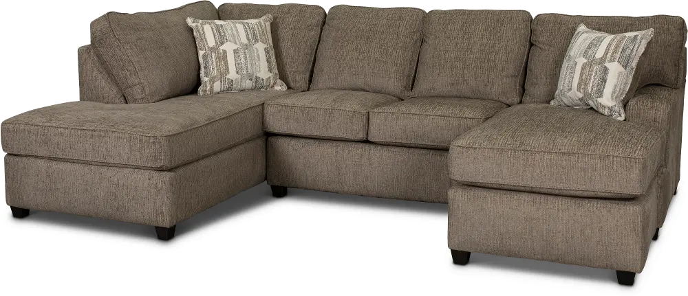 Reed Brown 2 Piece Sectional-1