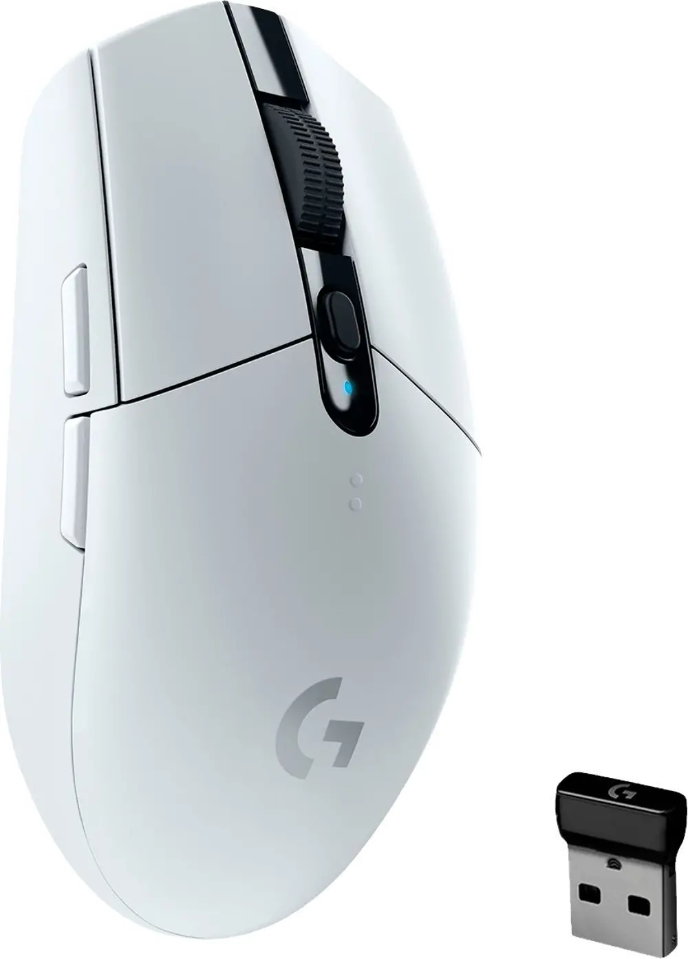 Logitech White G305 Lightspeed Wireless Mouse-1