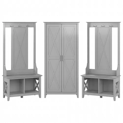 https://static.rcwilley.com/products/112534686/Key-West-Cape-Cod-Gray-Hall-Tree-with-Shoe-Bench-and-Tall-Cabinet---Bush-Furniture-rcwilley-image2~500.webp?r=4