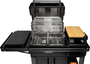 Traeger Timberline Wi-Fi Pellet Grill w/ Built-In Kit - TBB86RLG