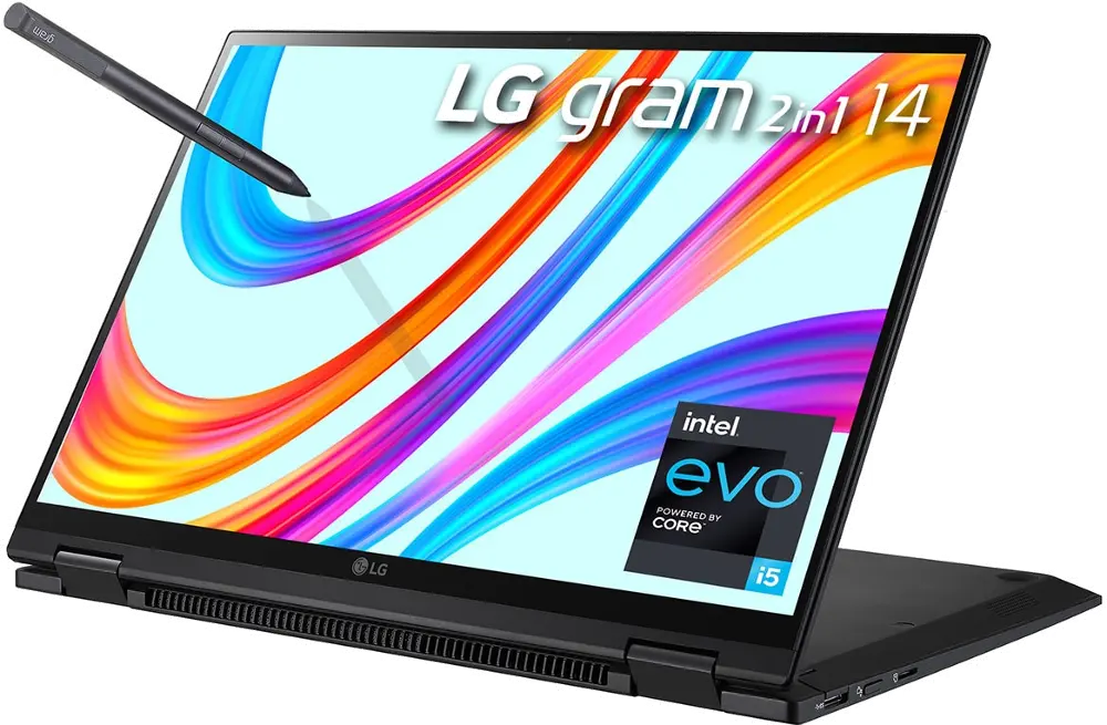 14T90P-K.AAB7U1 LG Gram 2-in-1 14  Ultra-Lightweight Laptop-1