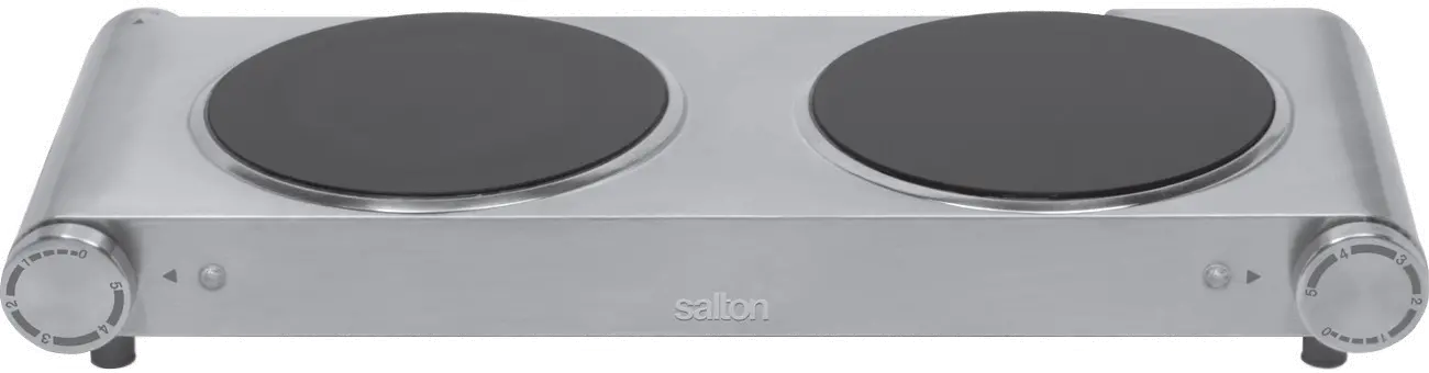 Salton Portable Infrared Double Cooktop