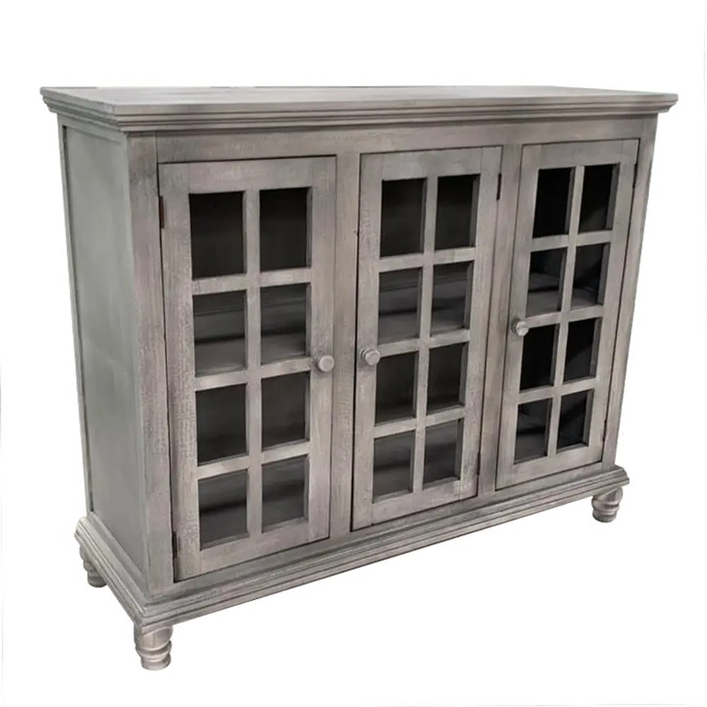 Kennedy Gray Accent Cabinet-1