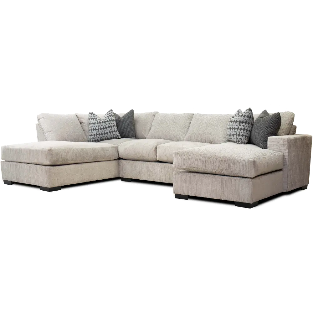 Trevi Gray 3 Piece Sectional-1