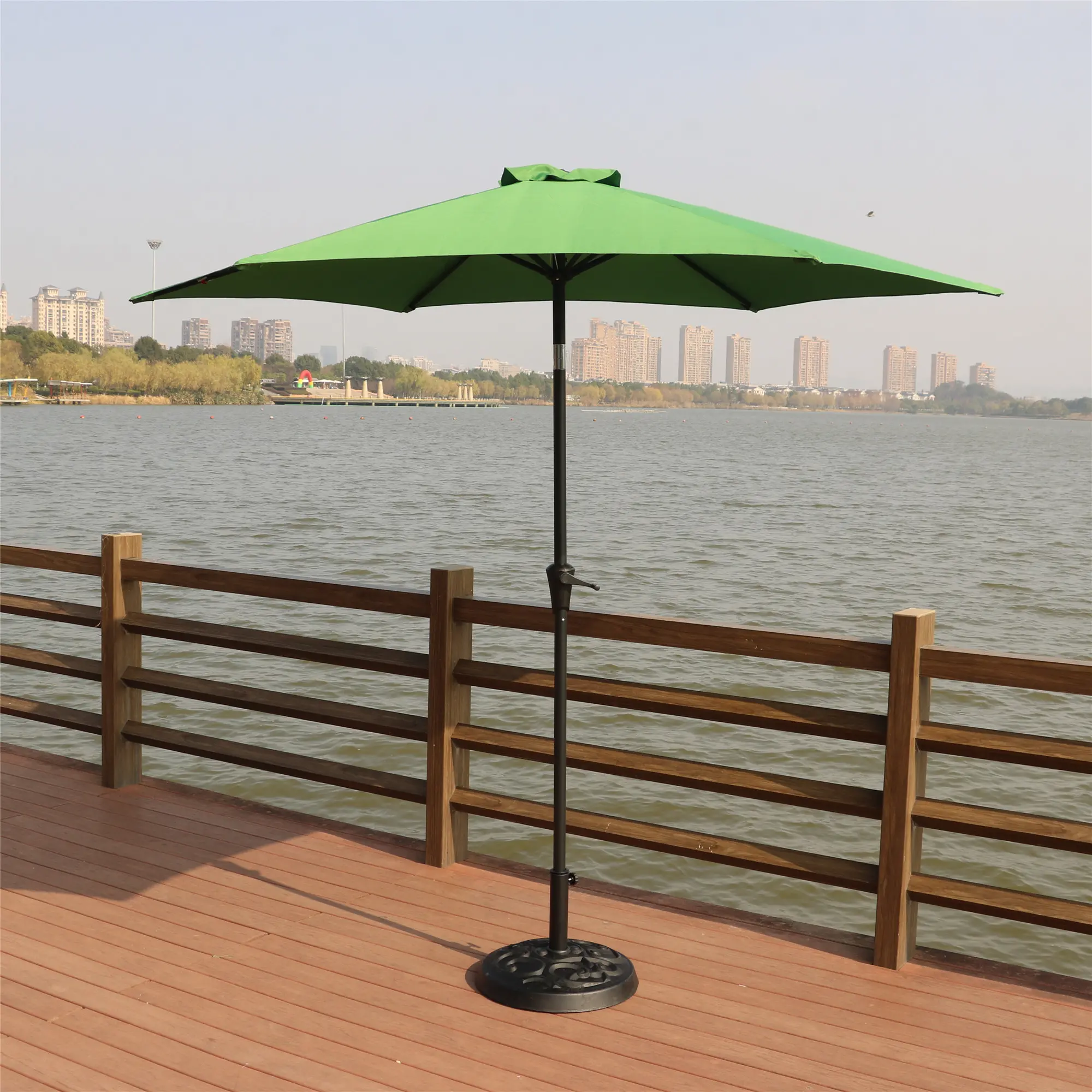 Green Patio Umbrella