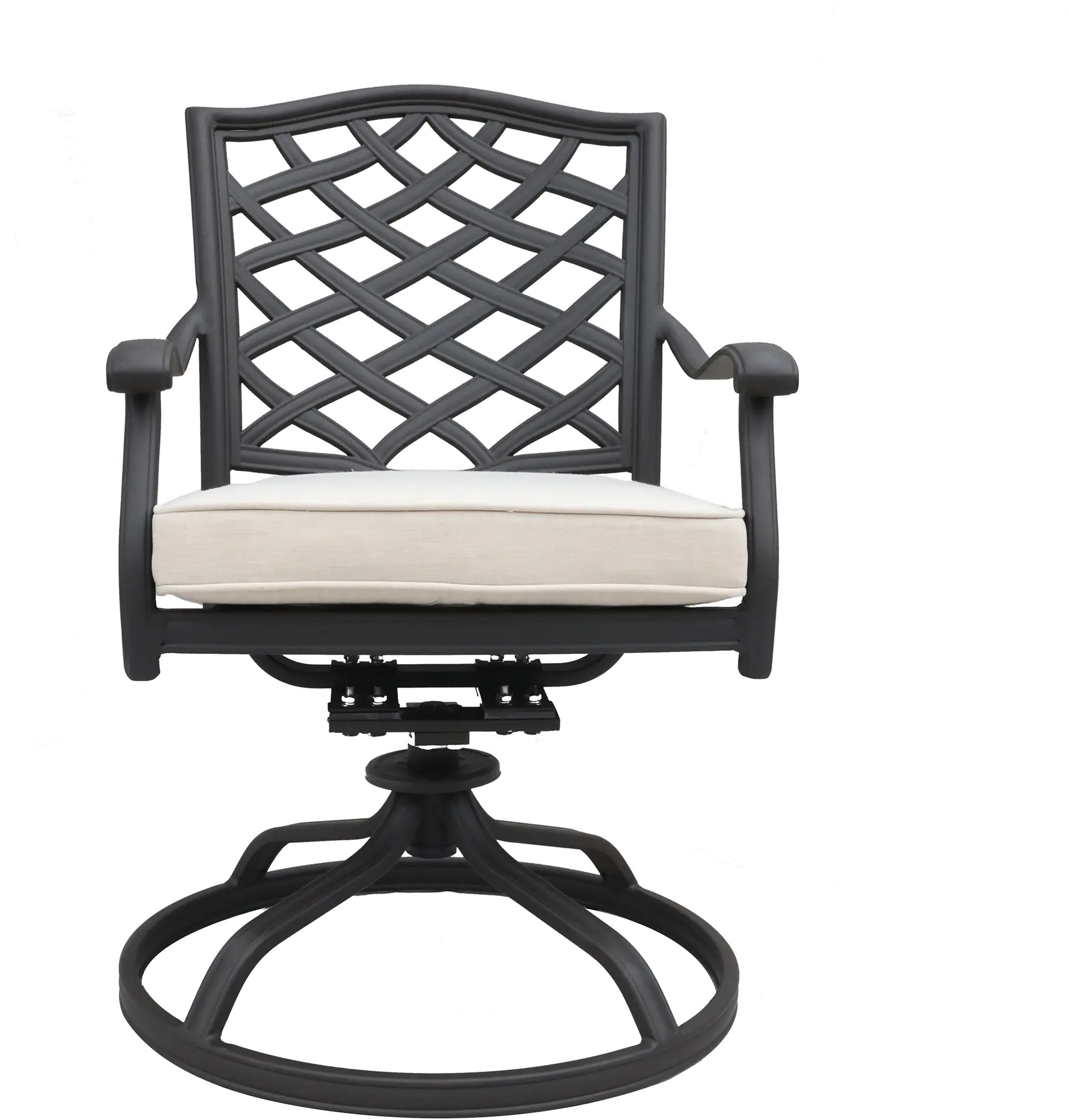 ABQ-ALT-LD15727-11 Halston Natural Swivel Chair with Cushion sku ABQ-ALT-LD15727-11
