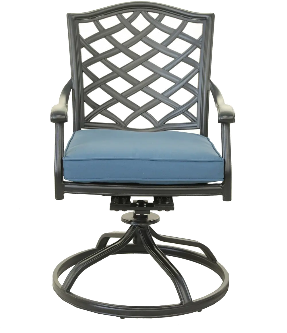 Halston Sapphire Dining Swivel Chair-1