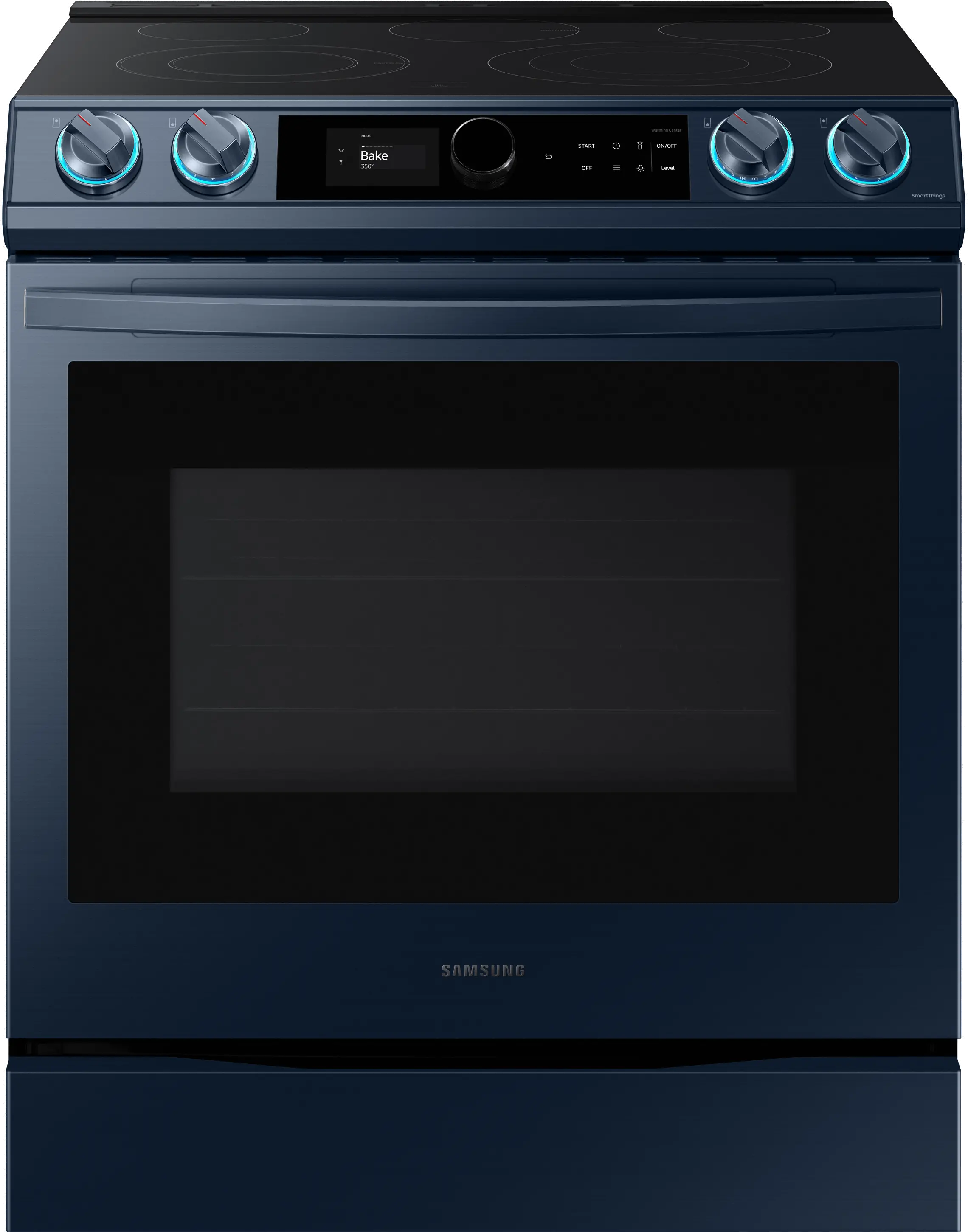 Samsung Bespoke 6.3 cu ft Electric Range - Navy Blue