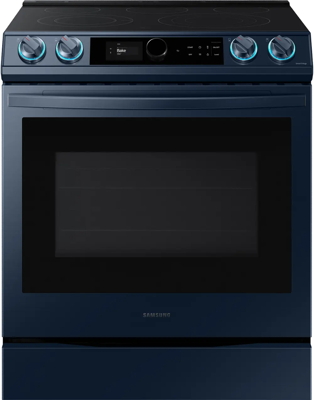 NE63A8711QN Samsung Bespoke 6.3 cu ft Electric Range - Navy Blue-1