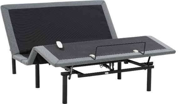 Queen Electric Adjustable Metal Bed, Height Adjustable Bed Frames