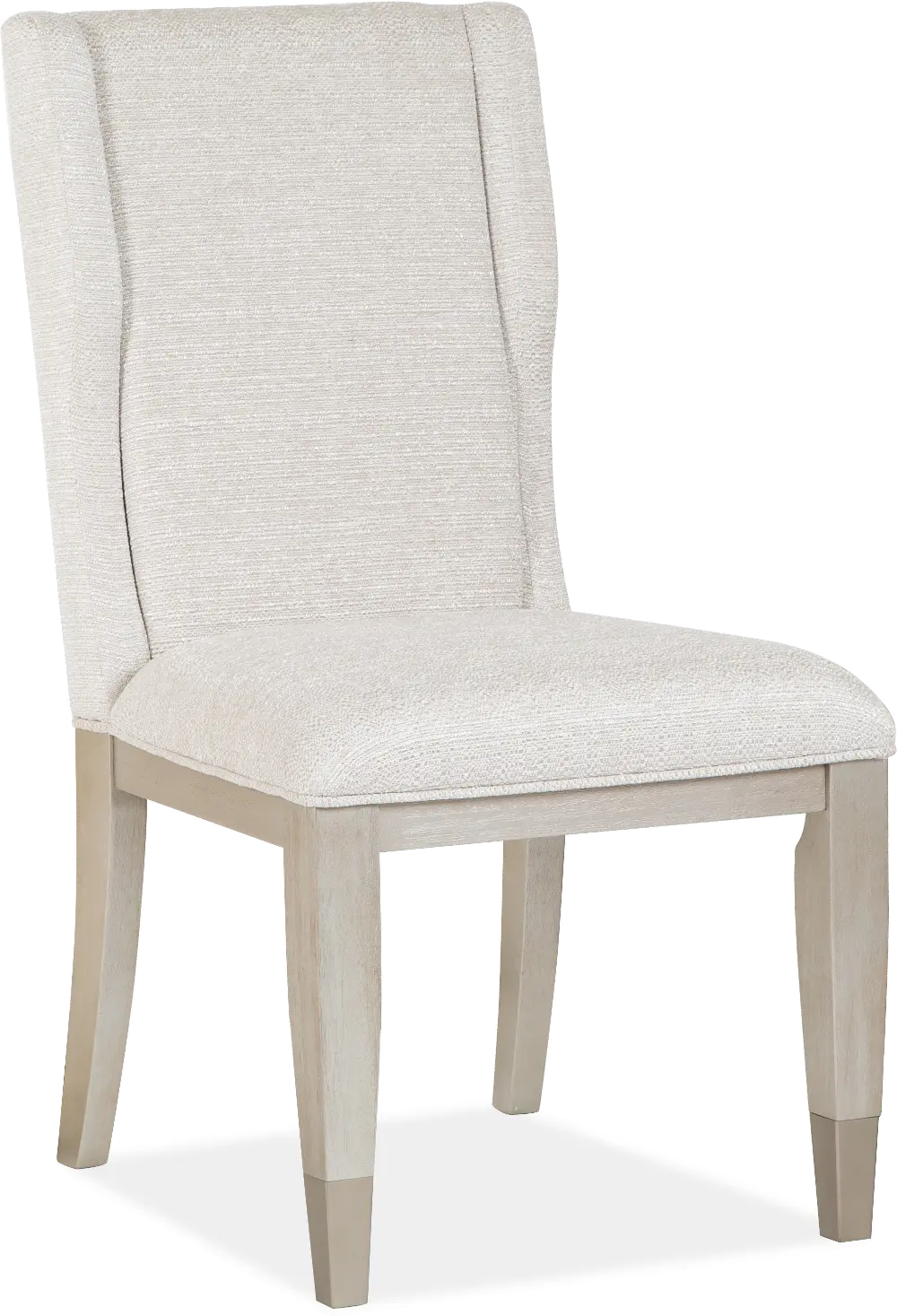 Lenox Silver Upholstered Dining Room Chair-1