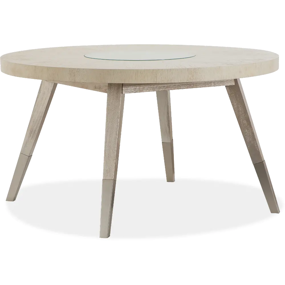 Lenox Silver Round Dining Room Table-1