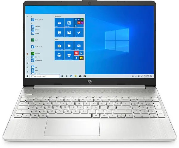 HP touch notebook laptop