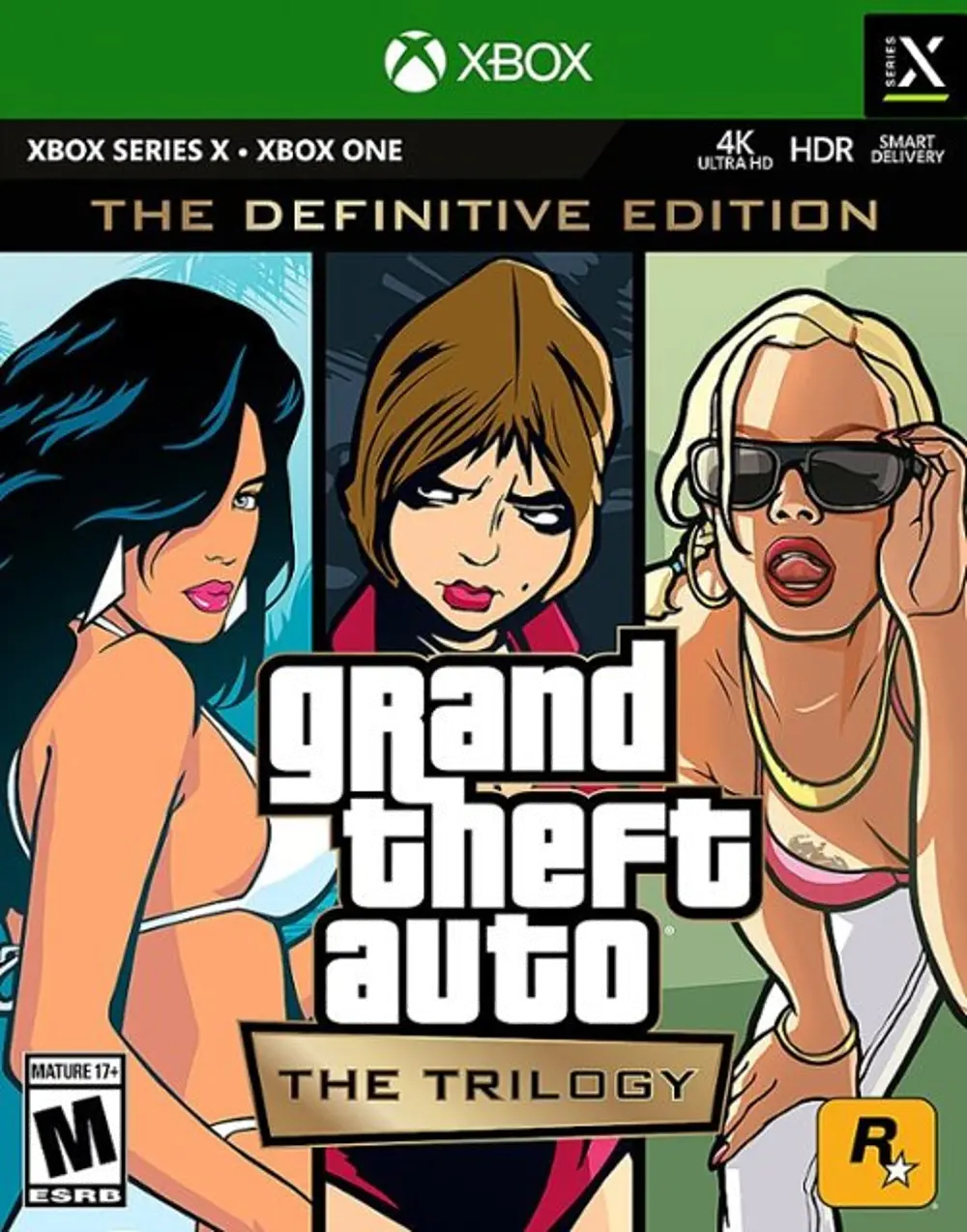 XB1/GTA:THE_TRILOGY Grand Theft Auto The Trilogy - The Definitive Edition - Xbox Series X-1