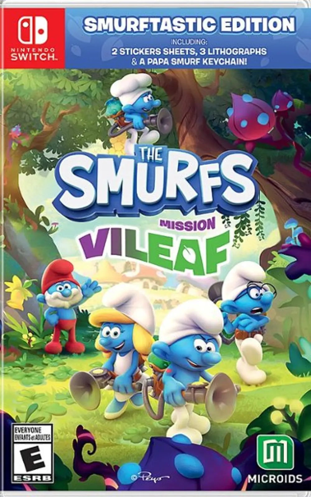 SWI/SMURFS_MISSION_V The Smurfs - Mission Vileaf - Smurftastic Edition - Nintendo Switch-1