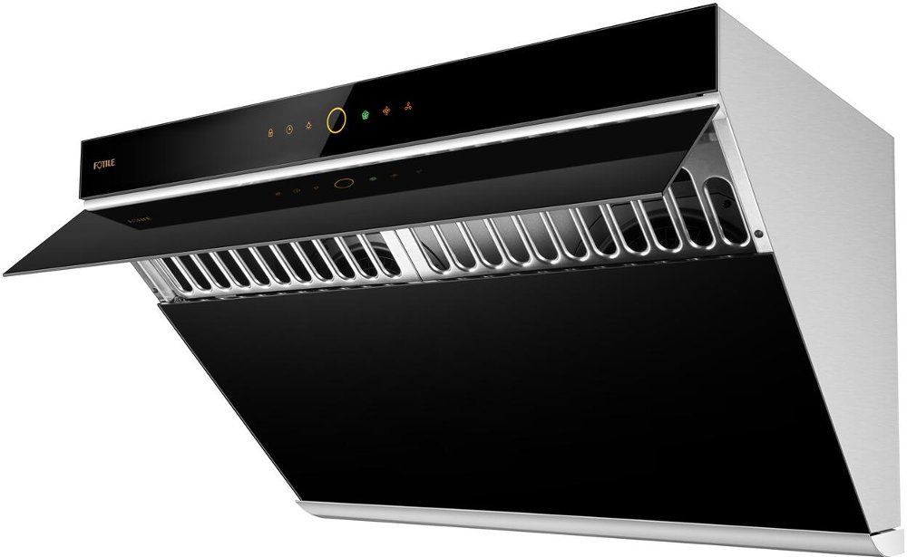 112552528 FOTILE V Series 30 Black Wall Mount Range Hood sku 112552528