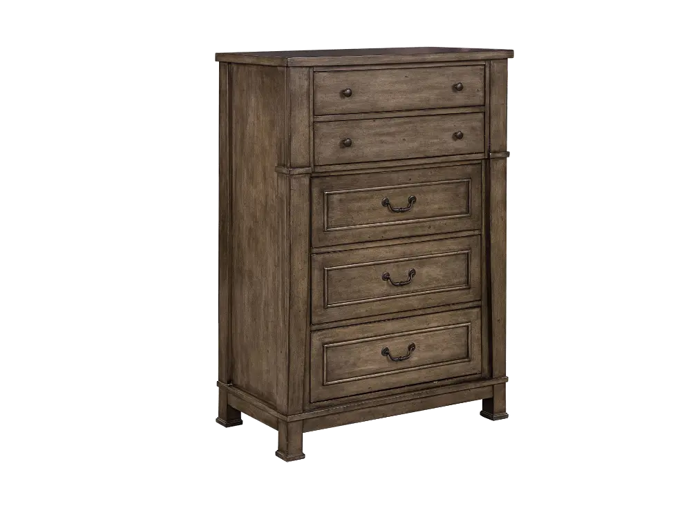 McLean Brown Chest of Drawers-1