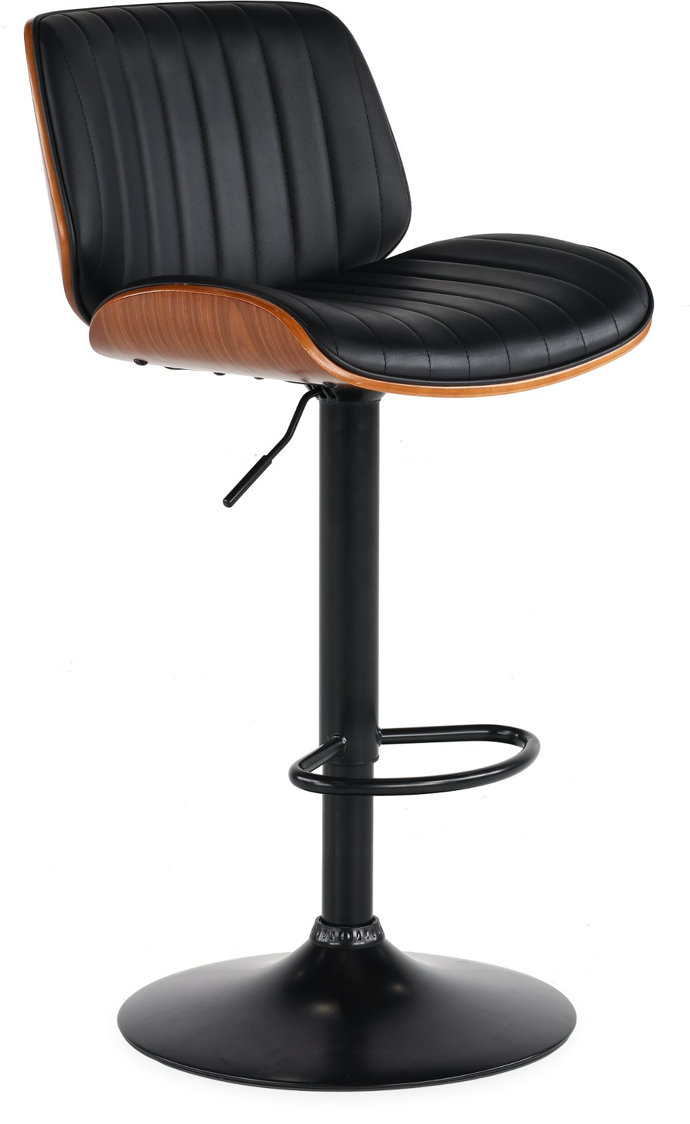 Brock Black Adjustable Stool