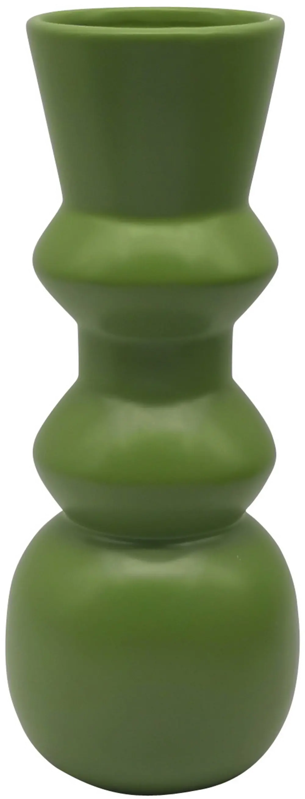 11 Inch Green Vase-1