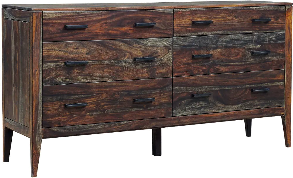 Fall River Dark Brown Dresser-1