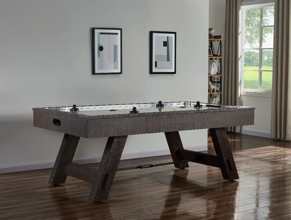 Telluride Dark Brown Air Hockey Table-1