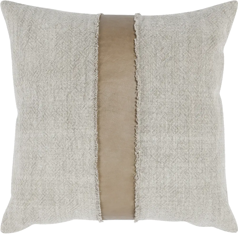 Steam Sandstorm Taupe/Natural Pillow-1