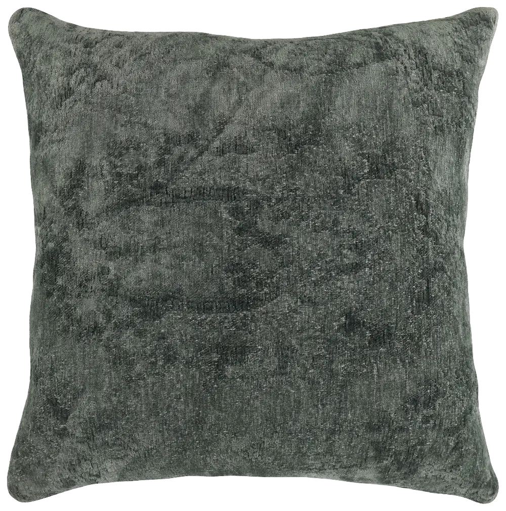 Oliver Forest Green Throw Pillow-1