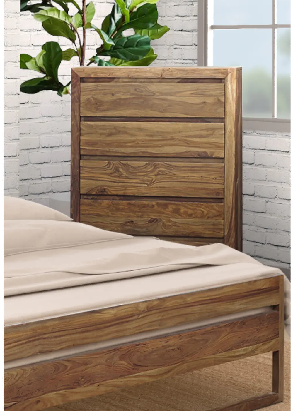 Hidden Haven Natural Chest of Drawers-1