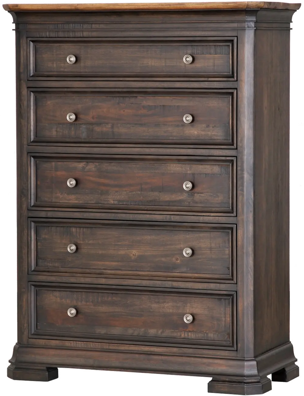 Grand Louie Brown Chest of Drawers-1
