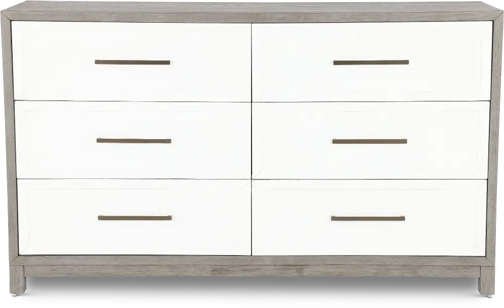 499-BR31 Palmetto Heights White and Gray Dresser-1