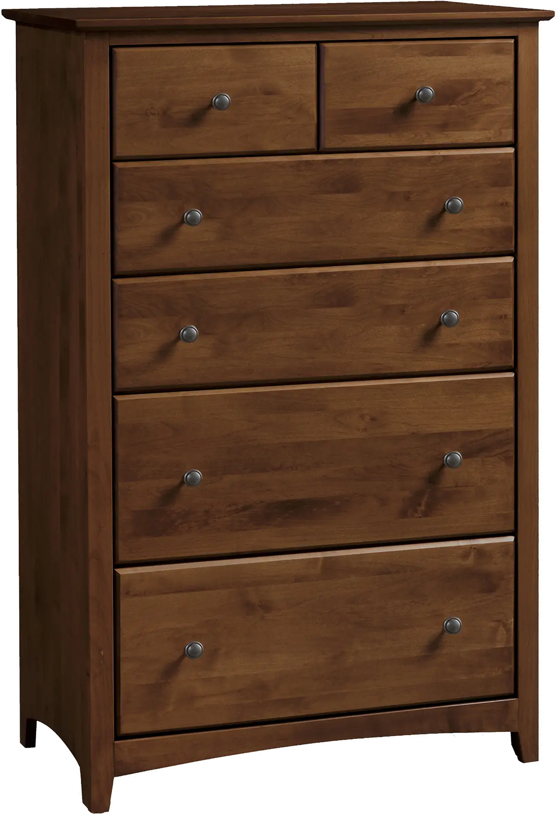 Shaker Brown Chest of Drawers