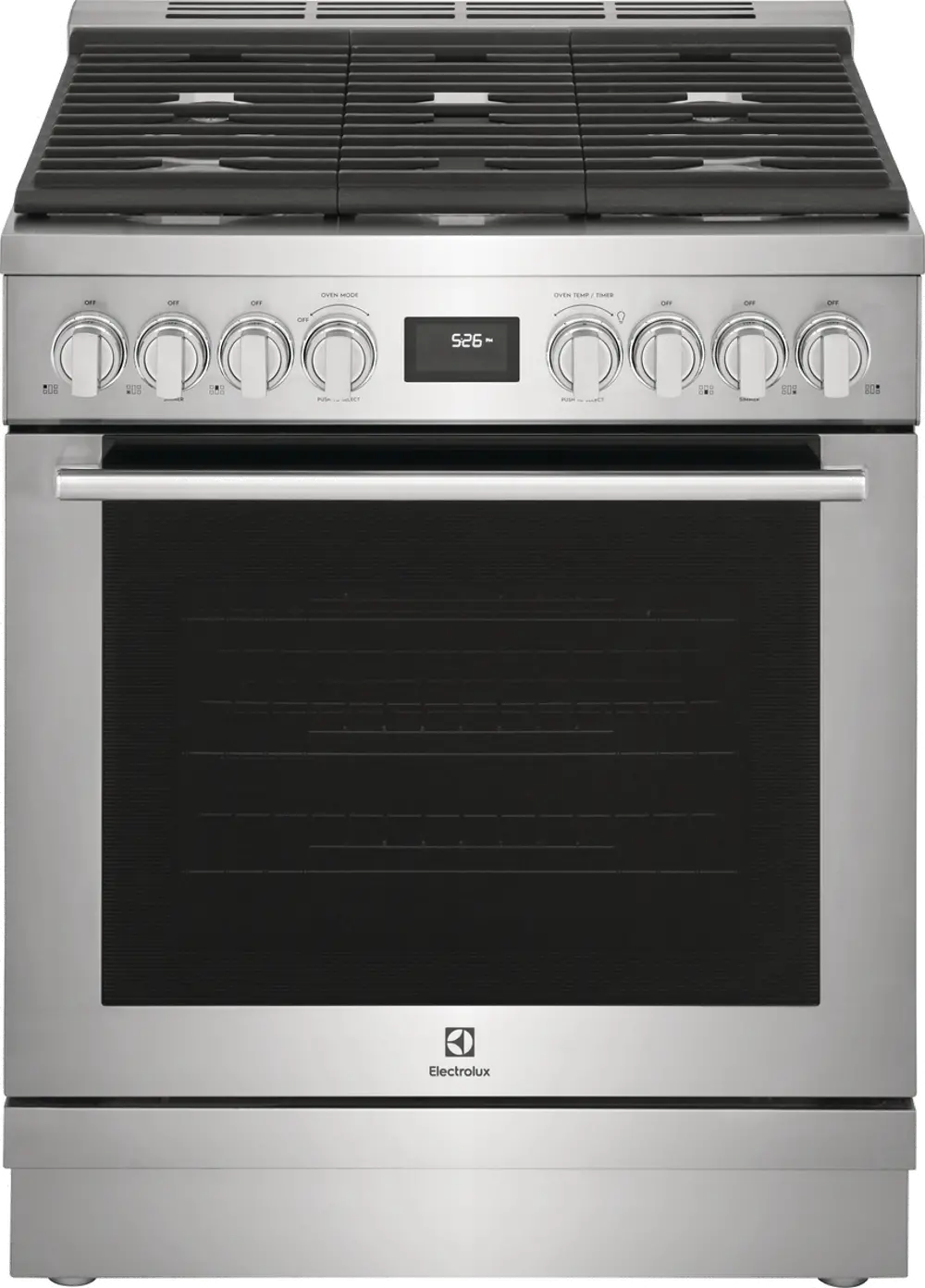 ECFD3068AS Electrolux 4.6 cu ft Dual Fuel Range - Stainless Steel-1