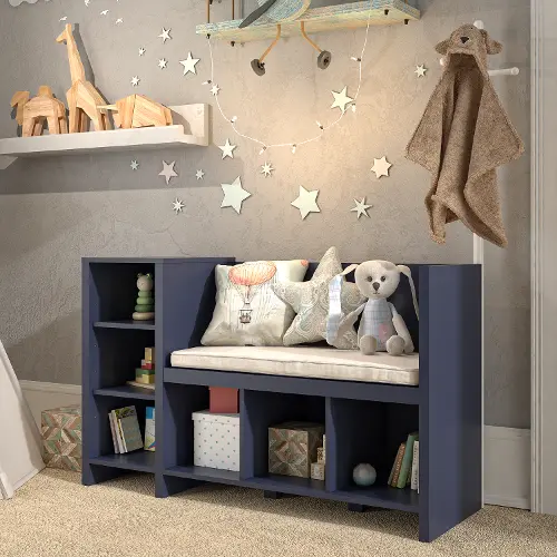 Kids storage bench hot sale