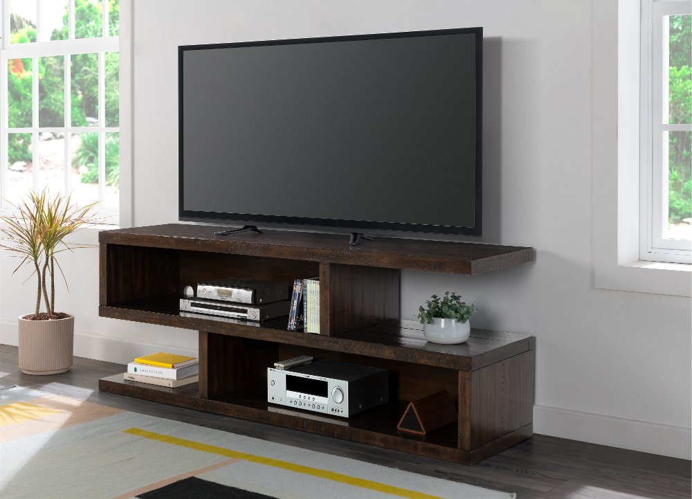 Lexington Contemporary 70 Inch Dark Mocha TV Console