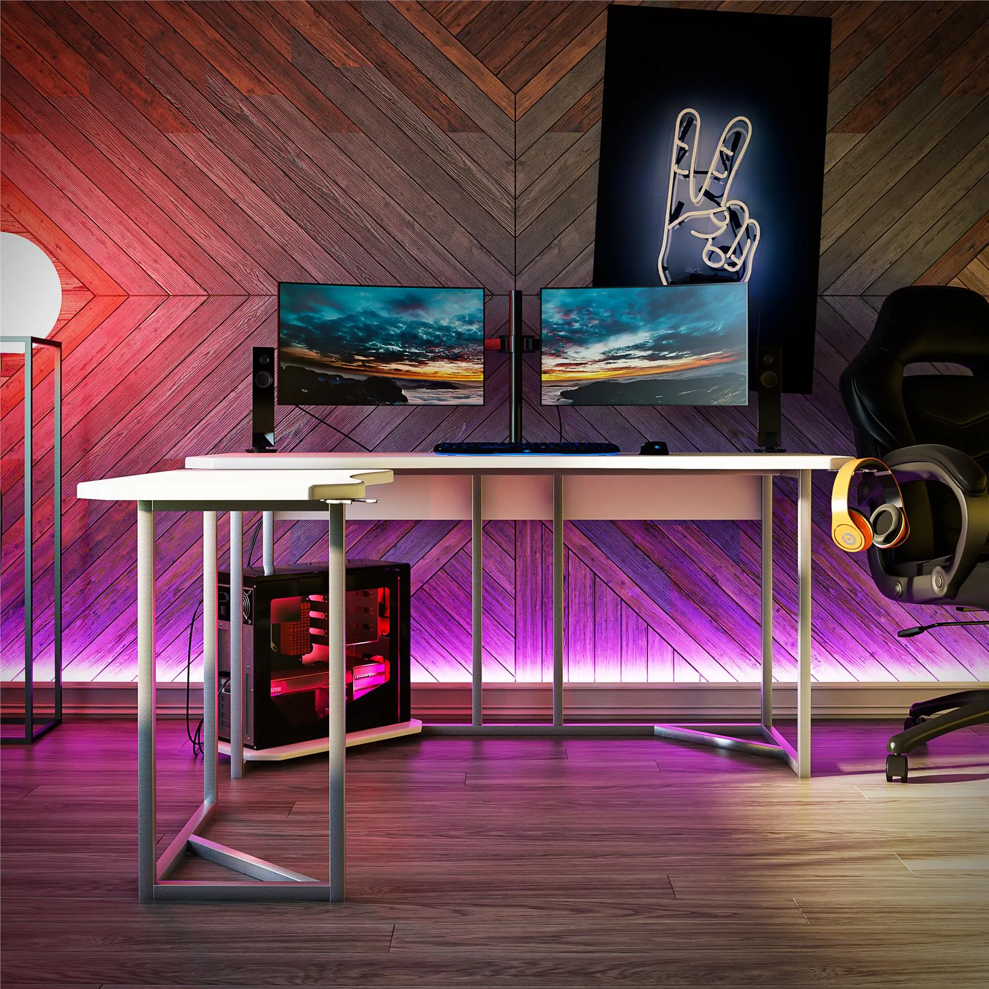 https://static.rcwilley.com/products/112588549/Quest-White-Gaming-L-Desk-with-CPU-Stand-rcwilley-image1.webp