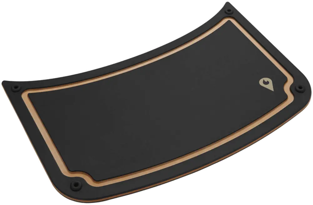 7031 Weber Reversible Prep and Serve Black/Brown Cutting Board-1
