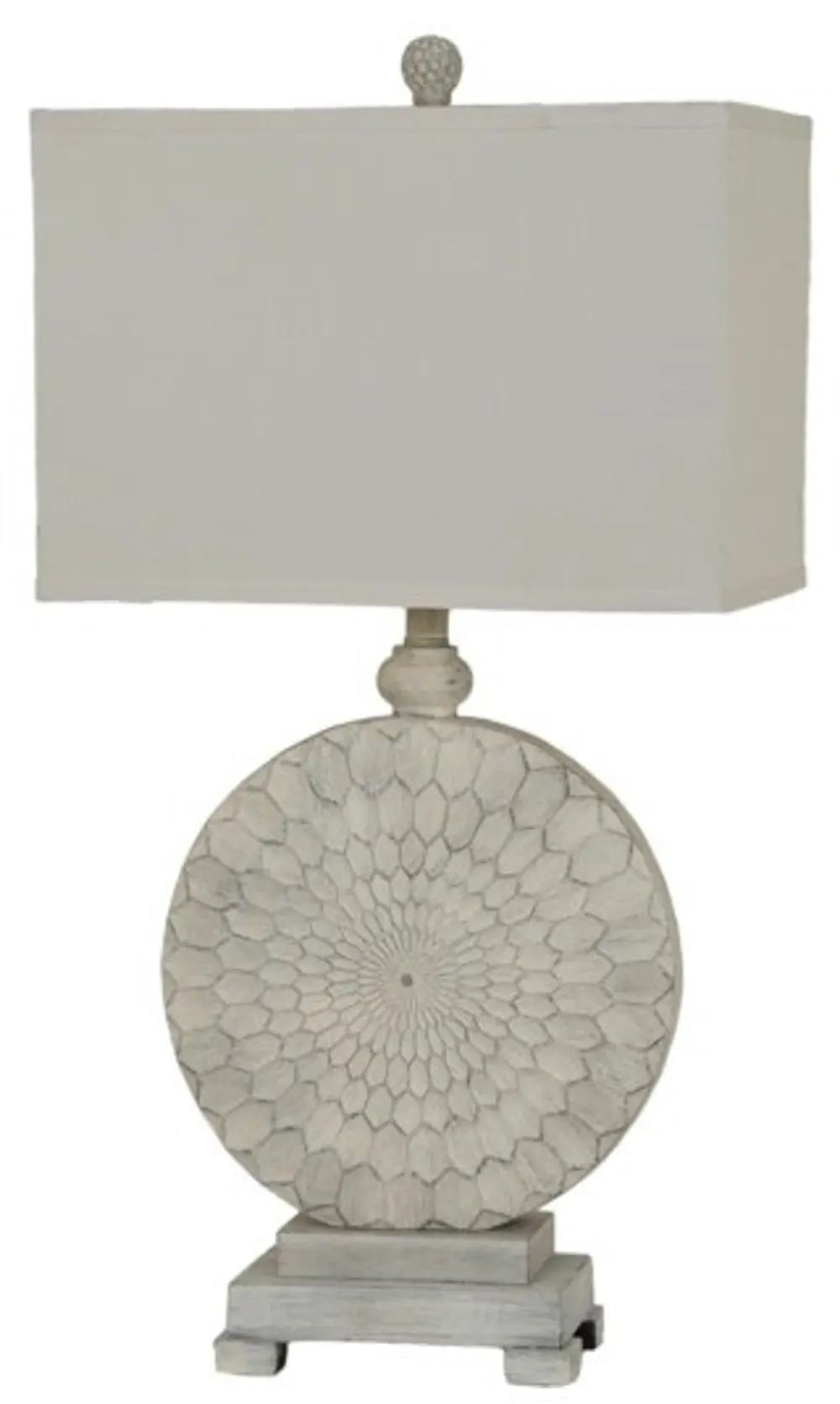 Antique Medallion Table Lamp-1