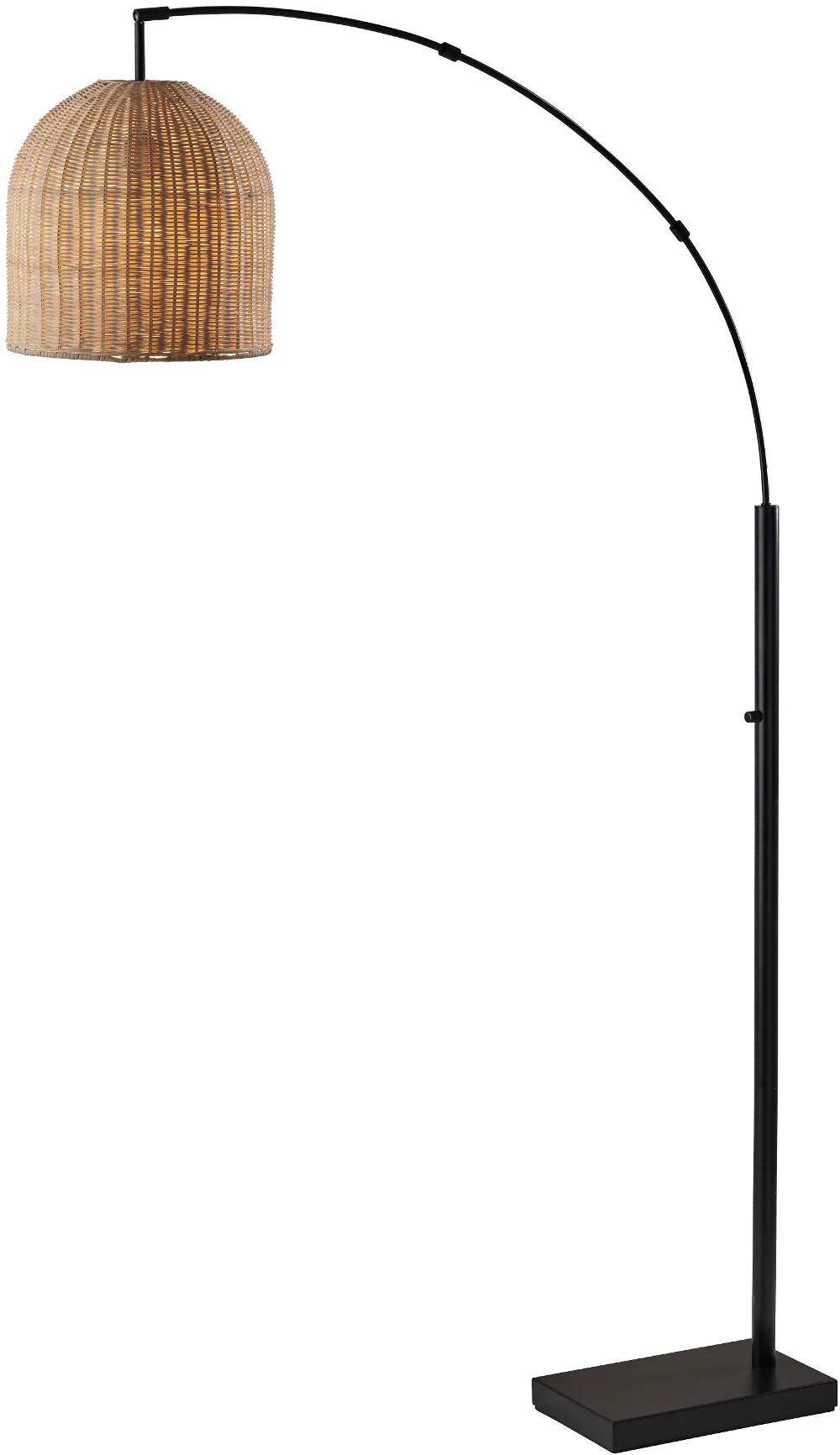 80 Inch Bahama Bronze Arc Lamp-1