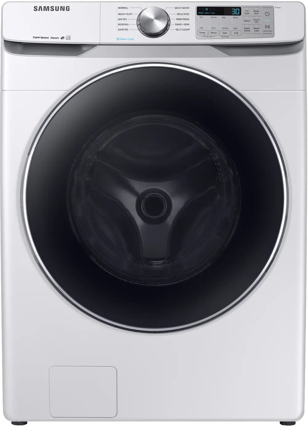 WF45T6200AW Samsung 4.5 cu ft Front Load Washer - White, WF45T6200-1