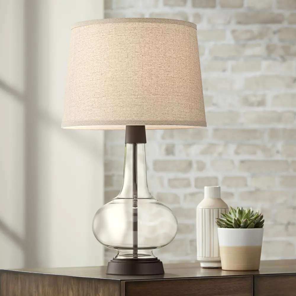 25 Inch Silas Bronze Table Lamp-1