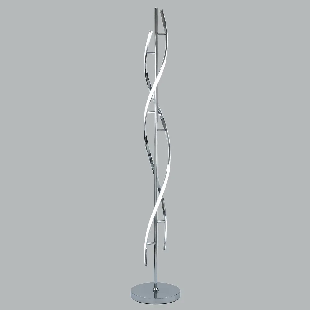 M3148FCH/CHROME-LAMP 62 Inch Metal Chrome Floor Lamp-1