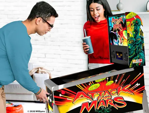 Arcade1Up Attack from Mars Home Pinball