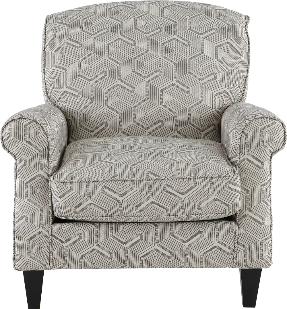 Cobblestone Gray Accent Chair-1