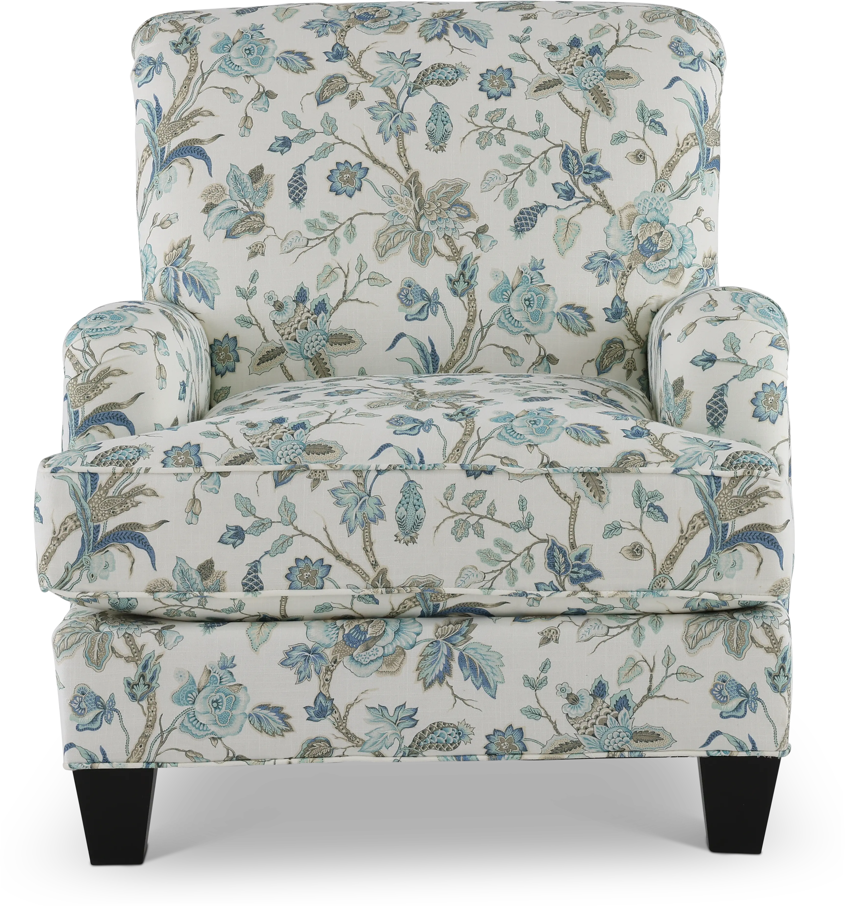 Belle Floral Accent Chair