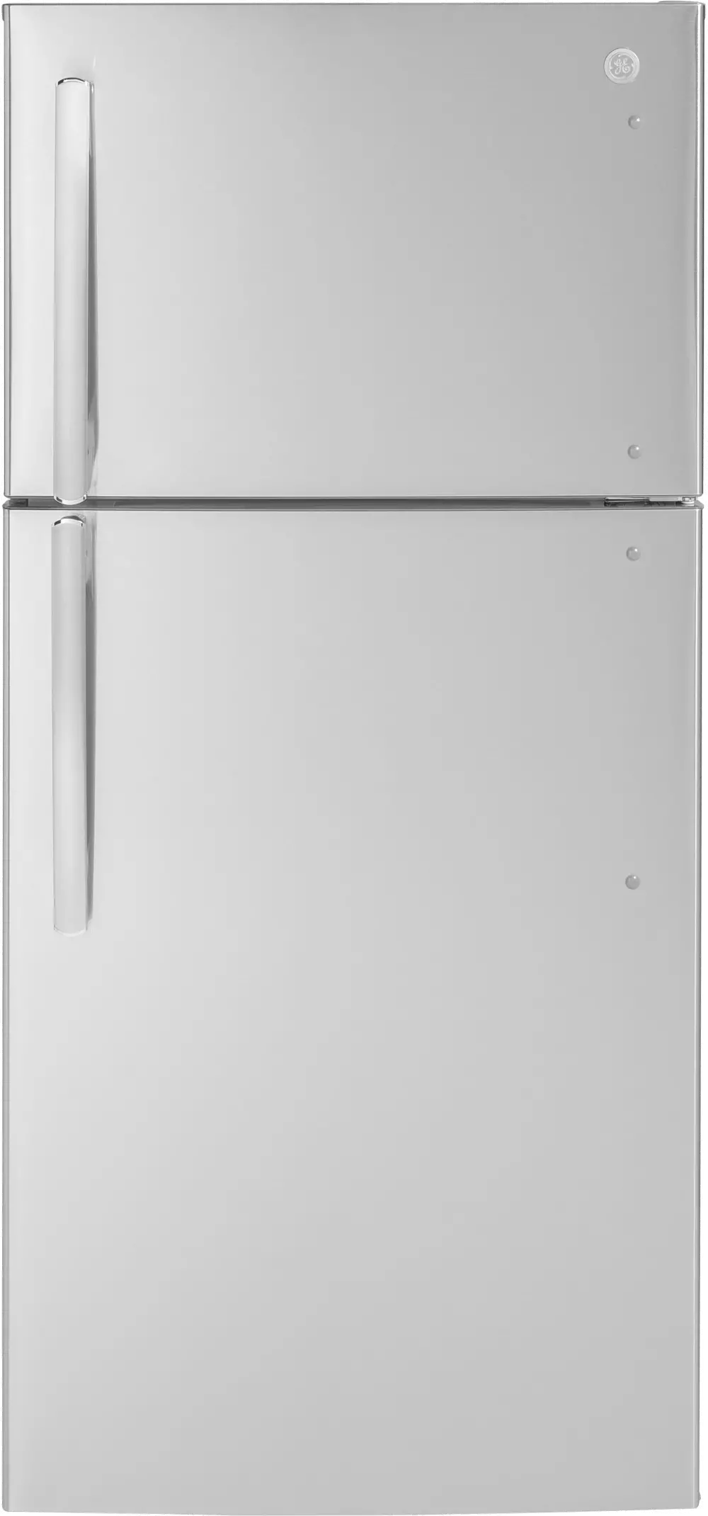 GTE18MSRRSS GE 18 cu ft Top Freezer Refrigerator - 30 W Stainless Steel-1