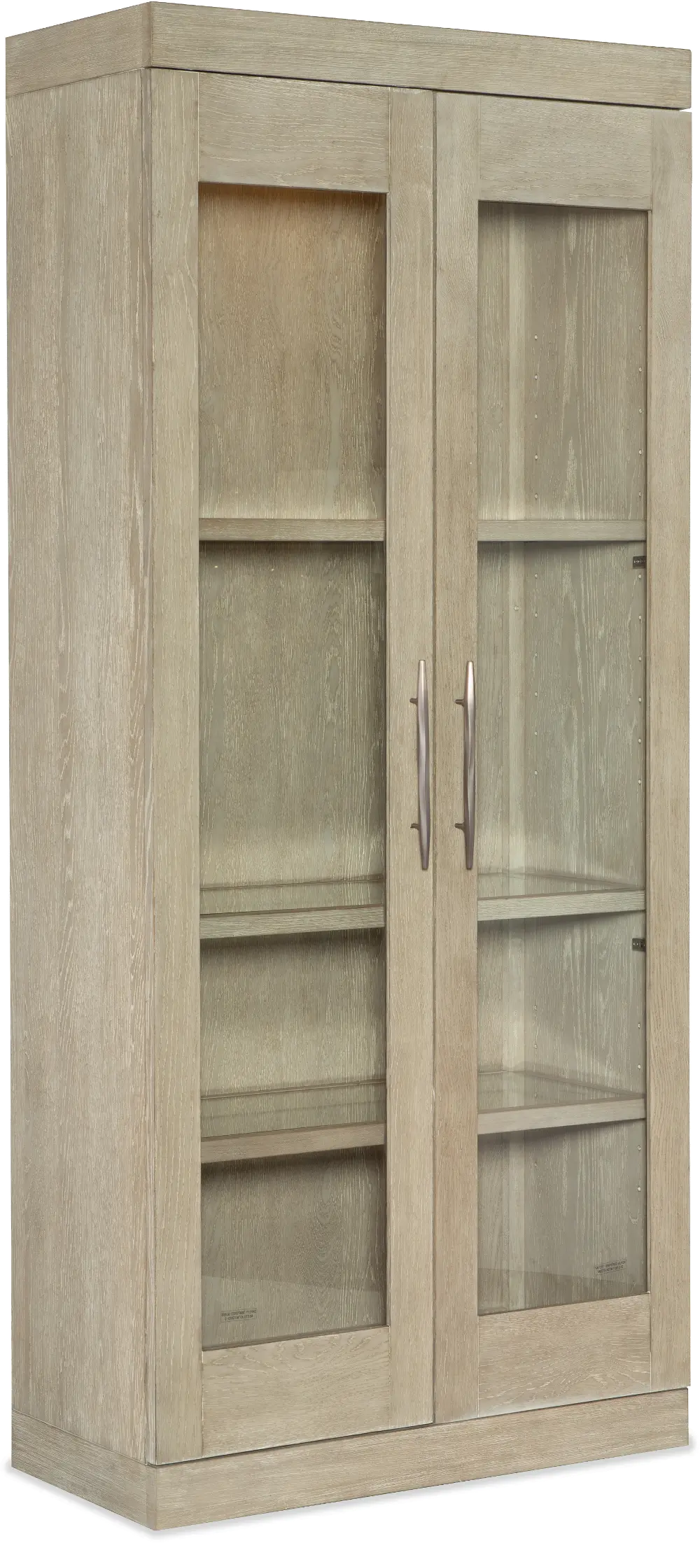 Amaini Taupe Display Cabinet-1