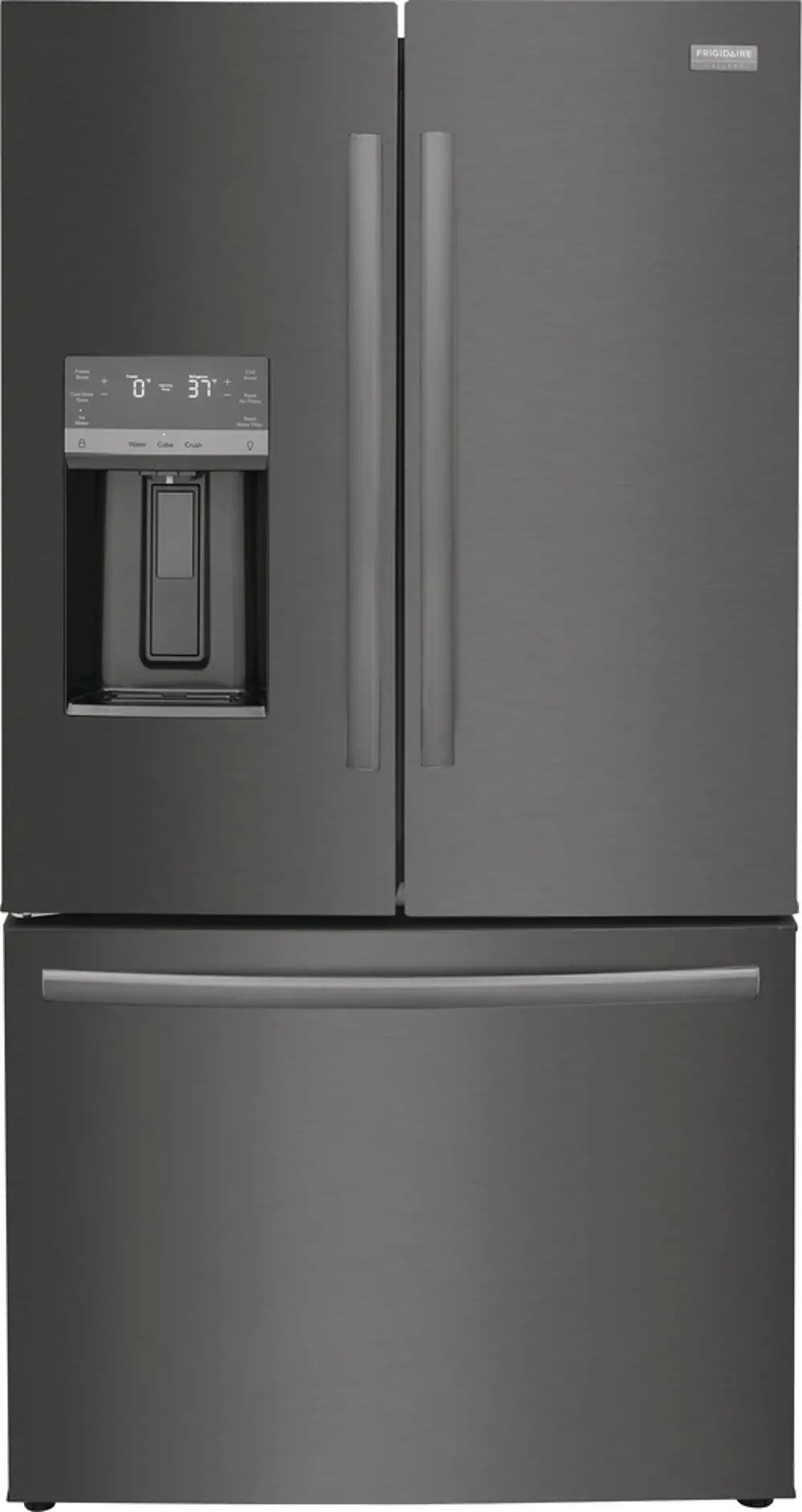 GRFC2353AD Frigidaire 22.6 cu ft French Door Refrigerator - Counter Depth Black Stainless Steel-1