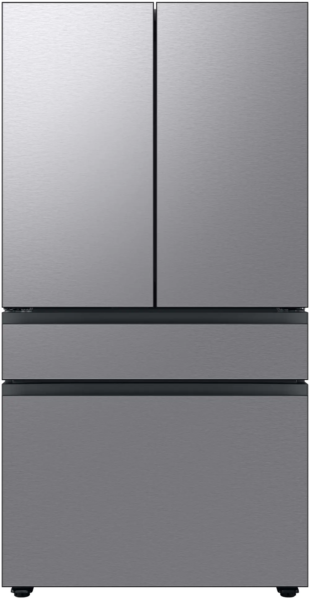 RF23BB8600QL Samsung Bespoke 23 cu ft 4 Door Refrigerator - Counter Depth Stainless Steel-1